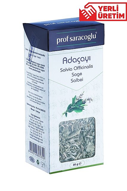 Prof Saracoglu Adaçayı Doğal Bitki 80 g (2)