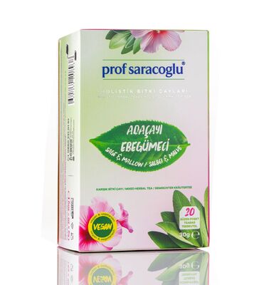 profsaracoglu - Prof Saracoglu Adaçayı & Ebegümeci Karışık Bitki Çayı 20'li
