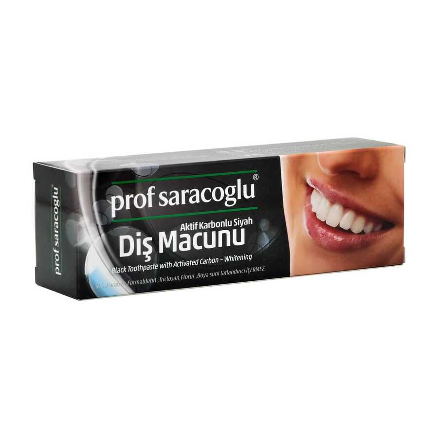 profsaracoglu - Aktif Karbonlu Diş Macunu