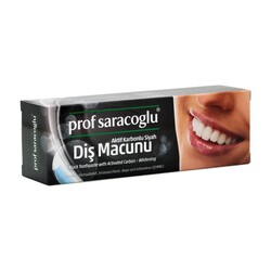 profsaracoglu - Aktif Karbonlu Diş Macunu