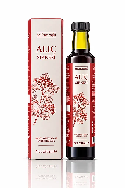 Prof Saracoglu %100 Alıç Sirkesi 250 ml - Doğal Fermente (2)