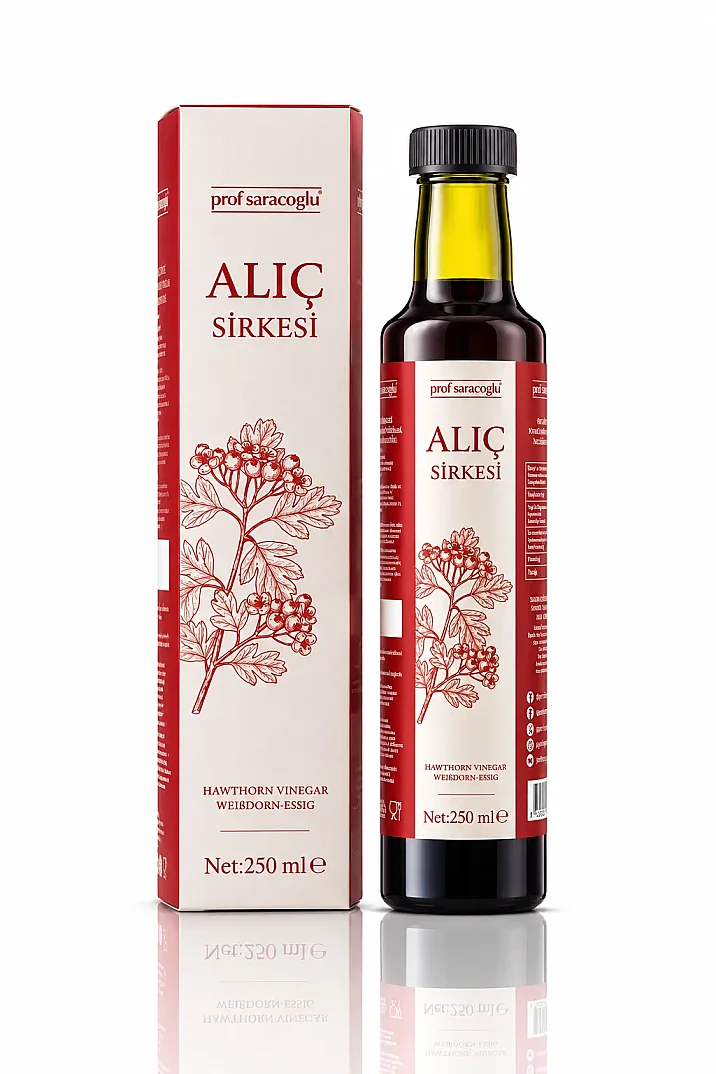Prof Saracoglu %100 Alıç Sirkesi 250 ml - Doğal Fermente - 2