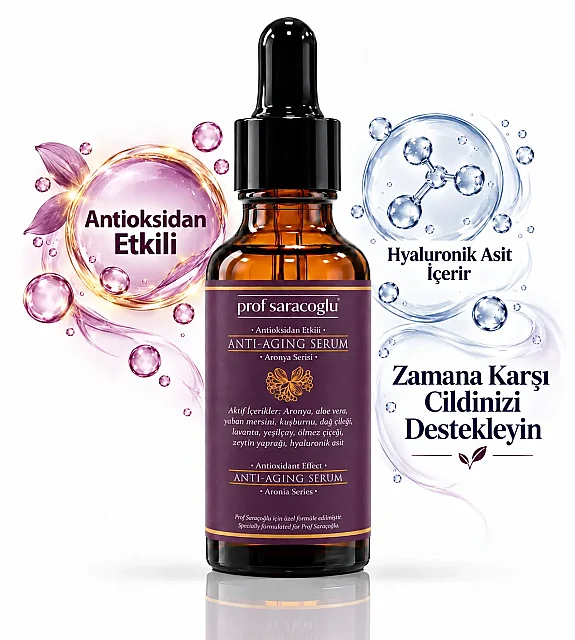 Prof Saracoglu Aronya Serisi Anti Aging Antioksidan Yüz Serumu 20 ml (2)