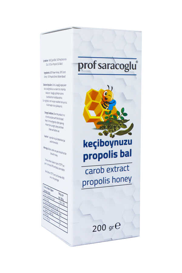 profsaracoglu - Keçiboynuzu Propolis Bal Karışımı