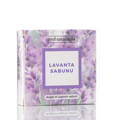 profsaracoglu - Prof Saracoglu Doğal El Yapımı Lavanta Katı Sabun 135 g (1)