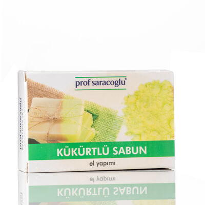 profsaracoglu - Prof Saracoglu El Yapımı Kükürtlü Sabun 150 g (1)