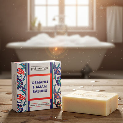 profsaracoglu - Doğal El Yapımı Osmanlı Hamam Sabunu 135 g