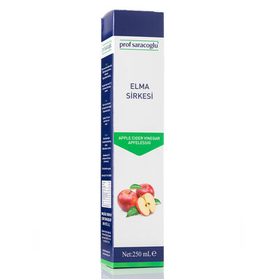 profsaracoglu - Prof Saracoglu Elma Sirkesi 250 ml (1)