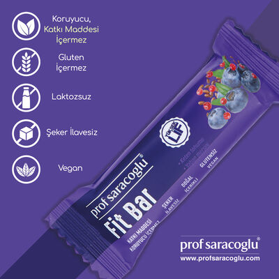 profsaracoglu - Prof Saracoglu Fit Bar Keten Tohumu 35 g