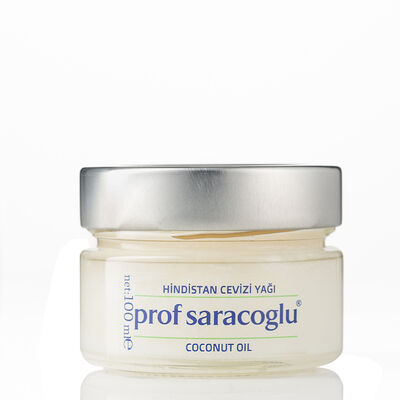 profsaracoglu - Prof Saracoglu Soğuk Sıkım Hindistan Cevizi Yağı 100 ml