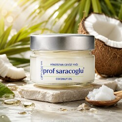 profsaracoglu - Prof Saracoglu Soğuk Sıkım Hindistan Cevizi Yağı 100 ml