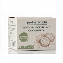 profsaracoglu - Prof Saracoglu Soğuk Sıkım Hindistan Cevizi Yağı 100 ml (1)