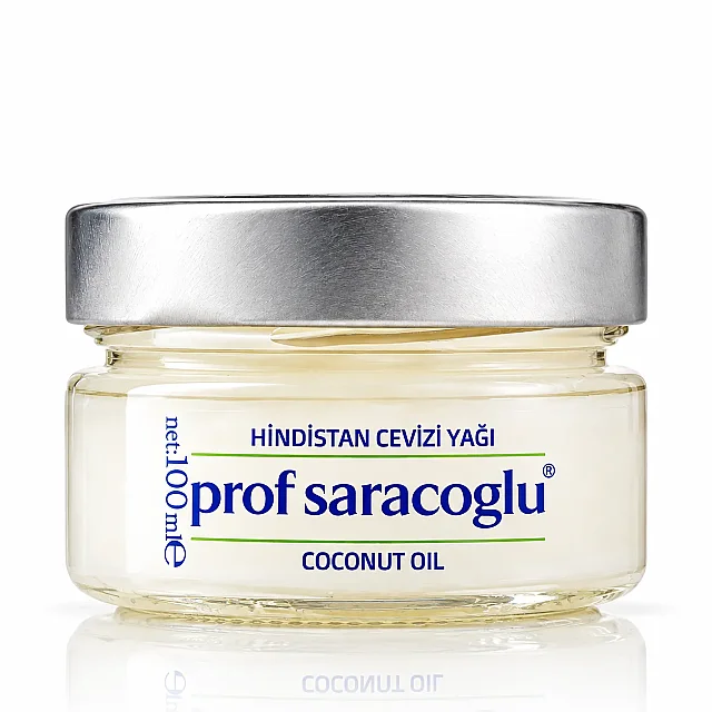 Prof Saracoglu Soğuk Sıkım Hindistan Cevizi Yağı 100 ml (1)