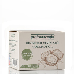 Soğuk Sıkım Hindistan Cevizi Yağı 100 mL - Thumbnail