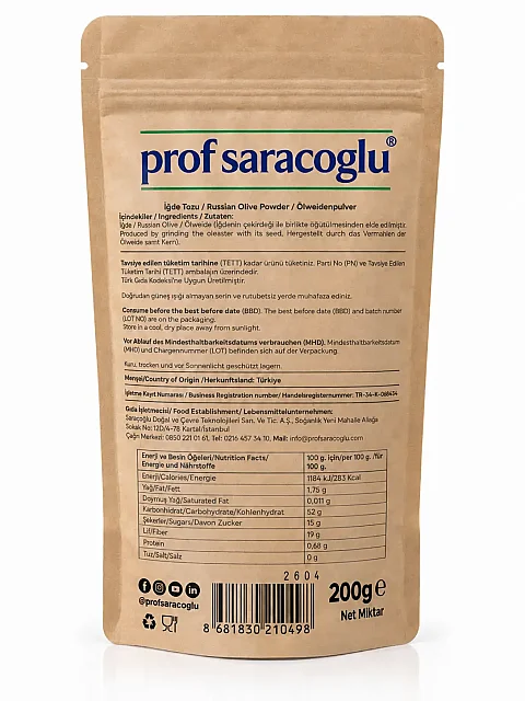 İğde Çekirdeği Tozu 200 G (2)