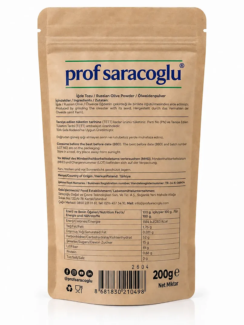 İğde Çekirdeği Tozu 200 G - 2