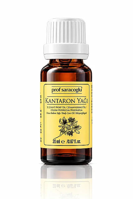 Prof Saracoglu Sarı Kantaron Yağı Doğal 20 ml (1)