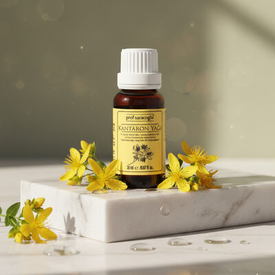 profsaracoglu - Sarı Kantaron Yağı %100 Saf ve Doğal 20 mL