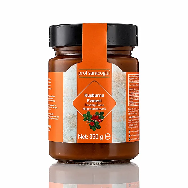 Prof Saracoglu Doğal Kuşburnu Ezmesi 350 g (1)