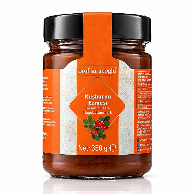 Prof Saracoglu Doğal Kuşburnu Ezmesi 350 g (1)