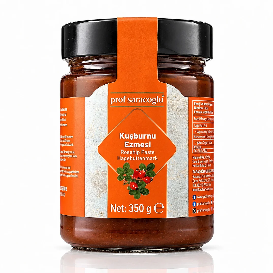 Prof Saracoglu Doğal Kuşburnu Ezmesi 350 g - 1