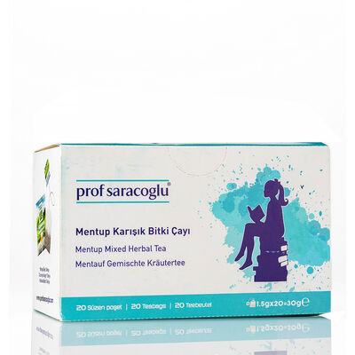 profsaracoglu - Prof Saracoglu Mentup Karışık Bitki Çayı 20'li