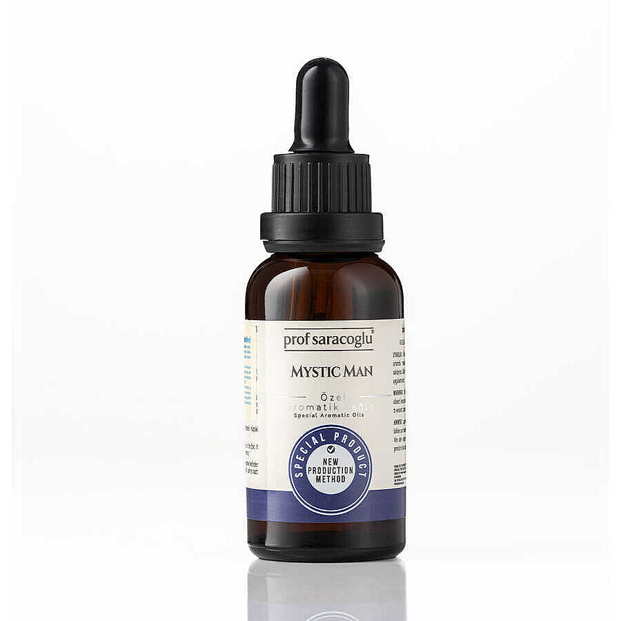 Prof Saracoglu Mystic Man Saç & Sakal Karışım Yağı 30 ml - 3