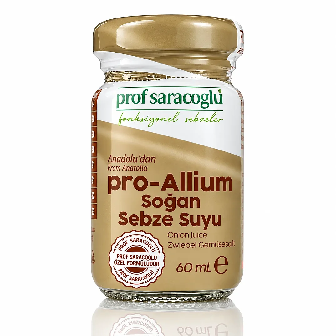 Prof Saracoglu Pro-Allium Soğan Sebze Suyu (5 adet x 60 ml) - 1