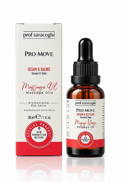 Prof Saracoglu Pro-Move Susam & Acı Elma Karışım Aromatik Yağ 30 ml (2)