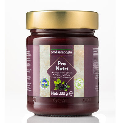 profsaracoglu - Pro-Nutri Organik Aronya Meyve Ezmesi 300 g
