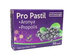 profsaracoglu - Pro Pastil Aronya & Propolis <br> Takviye Edici Gıda
