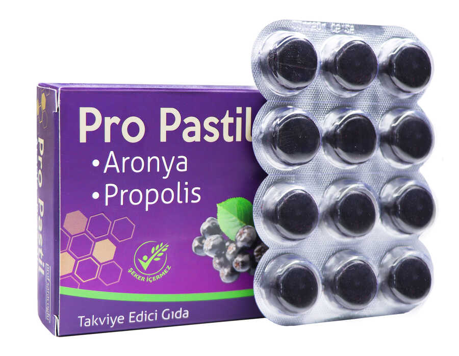 Pro Pastil Aronya & Propolis <br> Takviye Edici Gıda