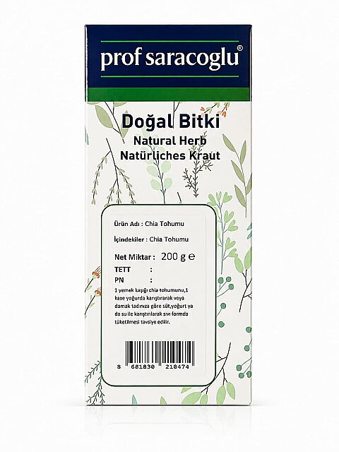 Prof Saracoglu Chia Tohumu 200 g (2)