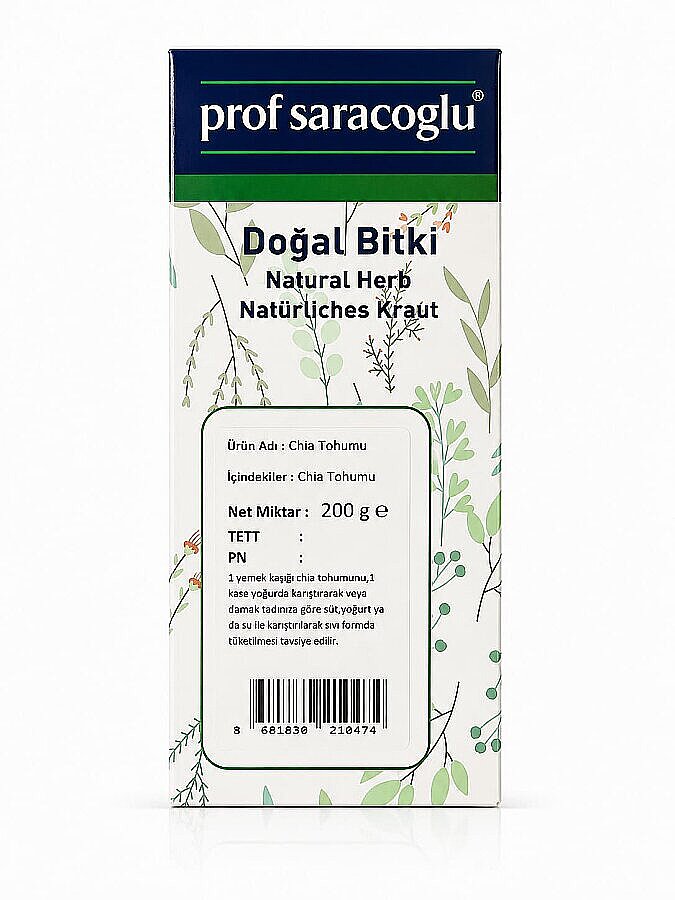 Prof Saracoglu Chia Tohumu 200 g - 2