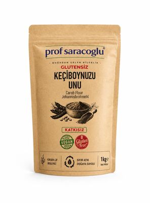 profsaracoglu - Prof Saracoglu Glutensiz Keçiboynuzu Unu 1 kg