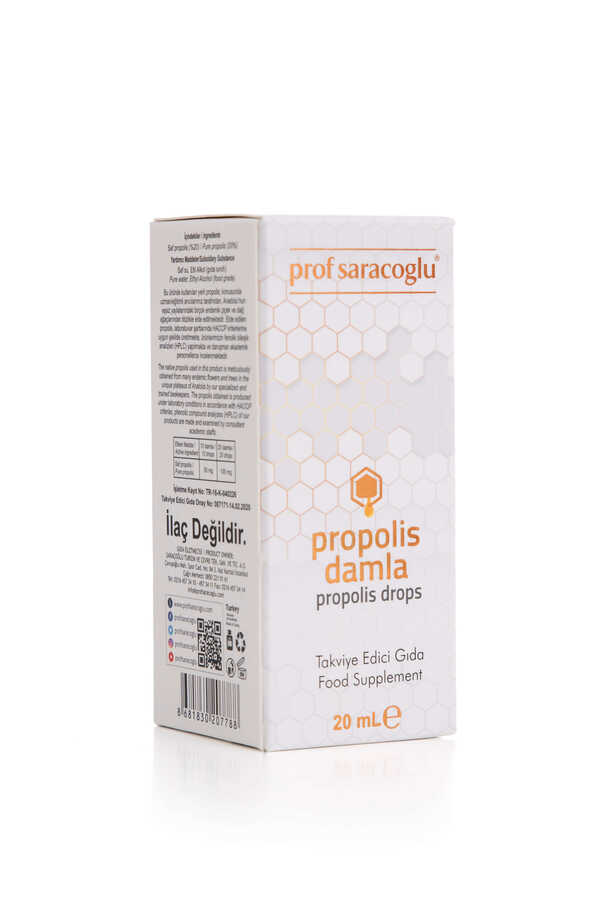 profsaracoglu - Propolis - A Damla Takviye Edici Gıda