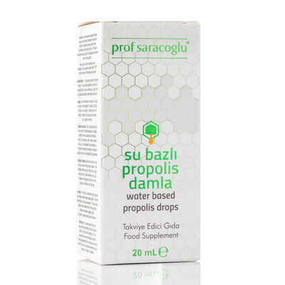 profsaracoglu - Prof Saracoglu Su Bazlı Propolis Damla 20 ml (1)