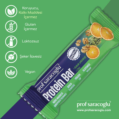 profsaracoglu - Prof Saracoglu Protein Bar Kabak Çekirdeği 35 g (1)