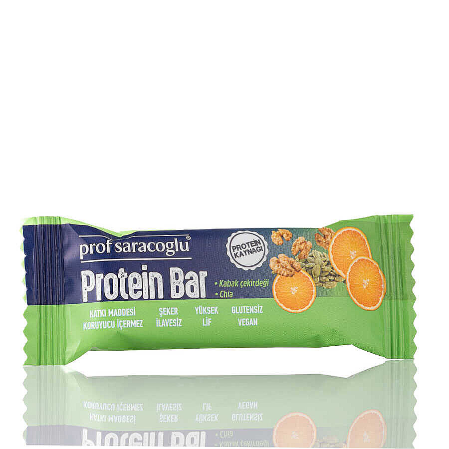 Prof Saracoglu Protein Bar Kabak Çekirdeği 35 g - 1