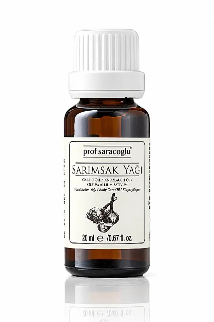 Prof Saracoglu Sarımsak Yağı Doğal 20 ml