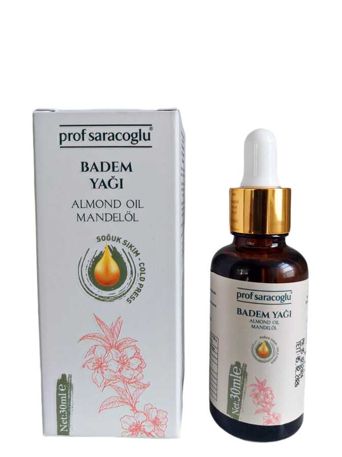 Soğuk Sıkım Badem Yağı 30 mL