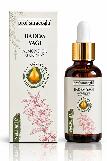 Prof Saracoglu Soğuk Sıkım Badem Yağı 30 ml (2)