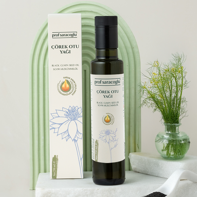 profsaracoglu - Prof Saracoglu Soğuk Sıkım Çörekotu Yağı 250 ml (1)