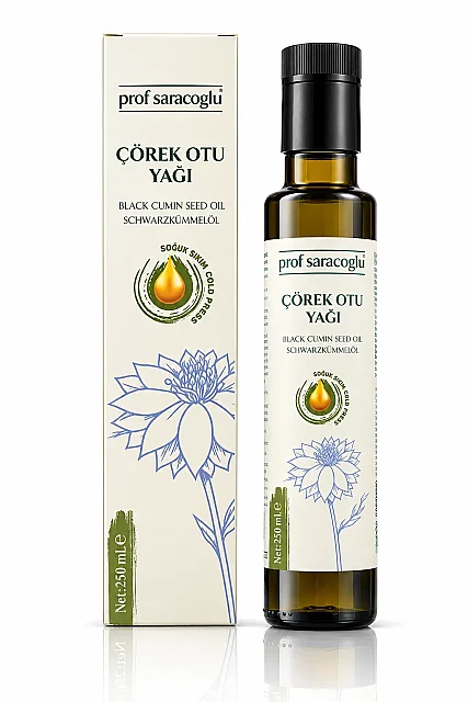 Prof Saracoglu Soğuk Sıkım Çörekotu Yağı 250 ml (2)