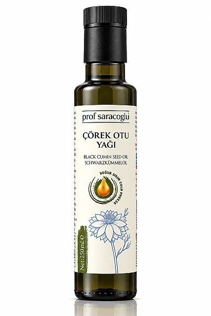 Prof Saracoglu Soğuk Sıkım Çörekotu Yağı 250 ml (1)