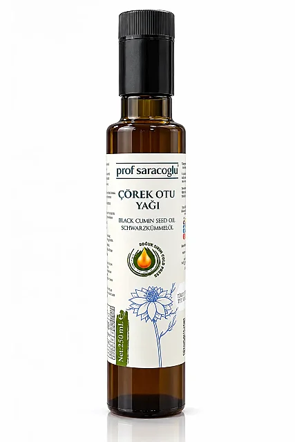 Prof Saracoglu Soğuk Sıkım Çörekotu Yağı 250 ml (1)