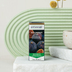 profsaracoglu - Prof Saracoglu Soğuk Sıkım İncir Çekirdeği Yağı 50 ml