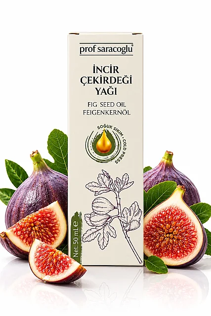 Prof Saracoglu Soğuk Sıkım İncir Çekirdeği Yağı 50 ml (2)
