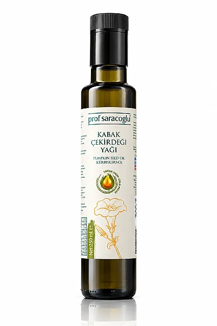 Prof Saracoglu Soğuk Sıkım Kabak Çekirdeği Yağı 250 ml (1)