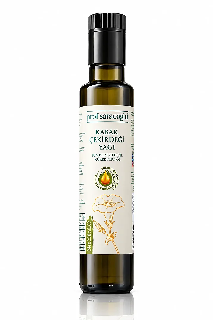 Prof Saracoglu Soğuk Sıkım Kabak Çekirdeği Yağı 250 ml - 1